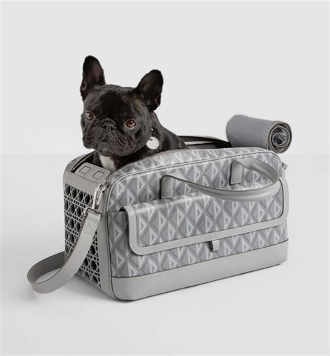 dior dog.collar|Dior pet carrier.